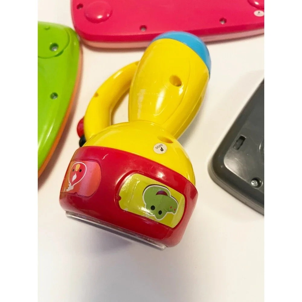 VTech Fisher Price Baby Toddler Electronic Learning Toys Tablet Phone Lot of 4